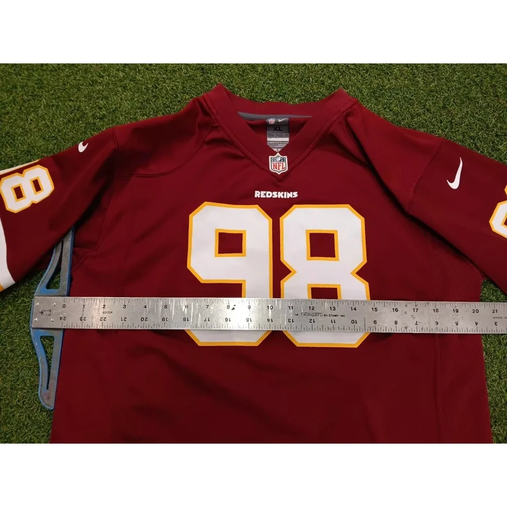 Nike Washington‎ Commanders Redskins Brian Orakpo #98 Youth XL Burgundy Jersey